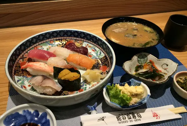 石巻名物、金華寿司！