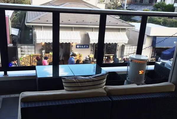 やっぱりテラス席②