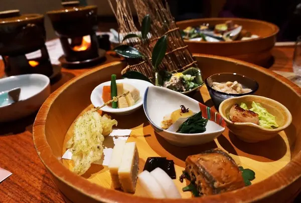 甑の桶料理