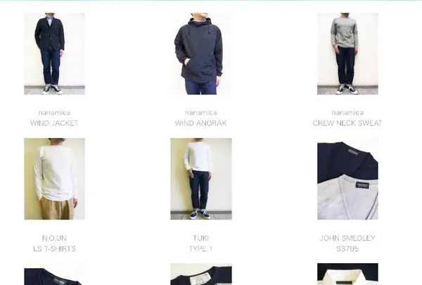men'sもセレクトが渋い