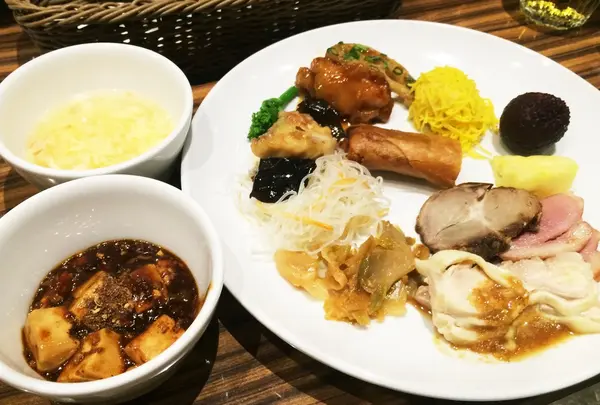 中華料理を満喫
