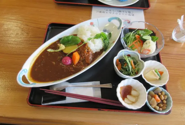 野菜カレー定食