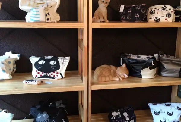 猫グッズコーナー