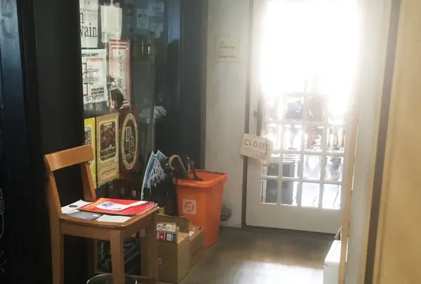 オシャレな入り口