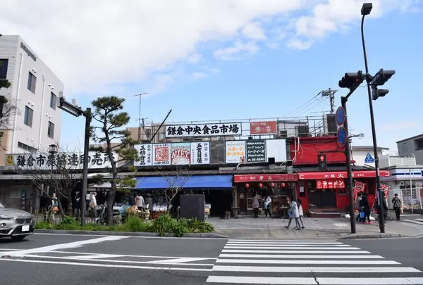 市場の中に