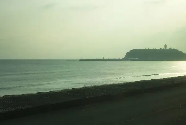 江の島が見え〜てきた♫