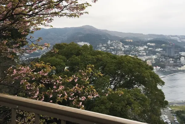 熱海城付近