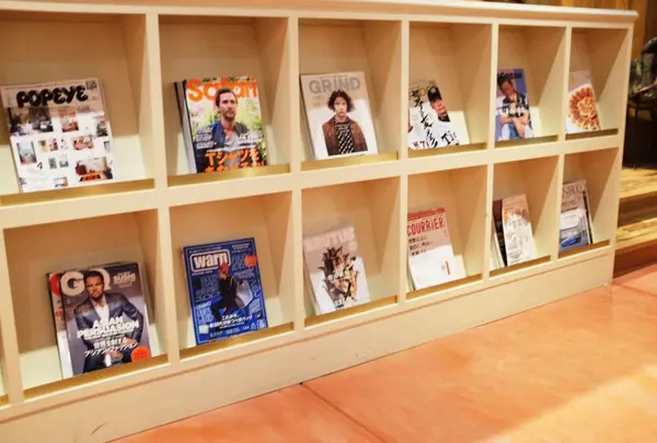 雑誌の種類も豊富
