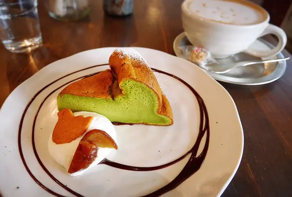 抹茶のガトーショコラ