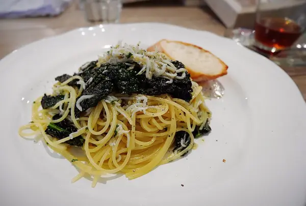 黒キャベツのパスタ