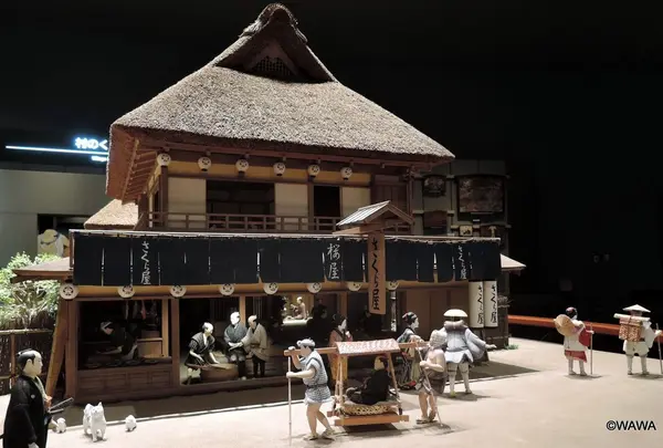 茶屋「桜屋」と東海道の旅人たち