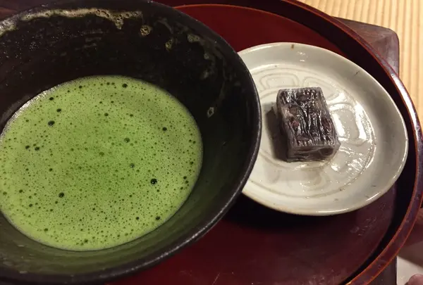 抹茶のセットも