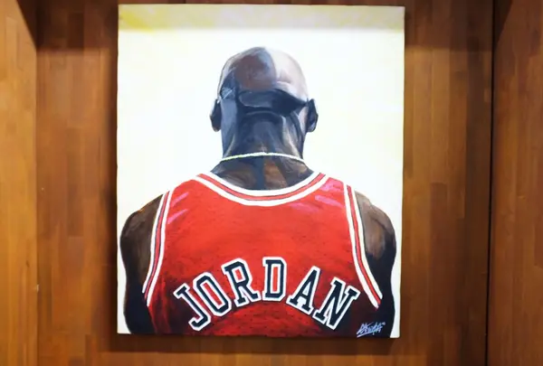 店のいたるところにJORDAN