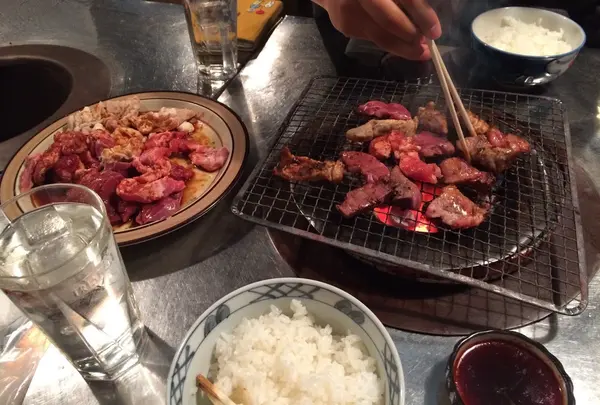 ホルモン、ハツなどなど