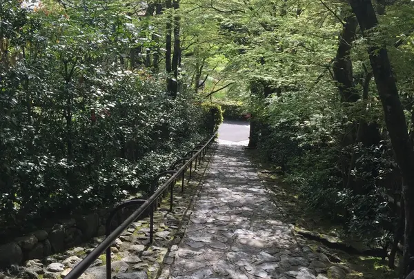 階段上