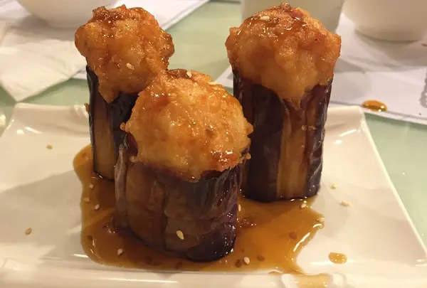 焼き茄子(燒汁醸茄子)＄21
