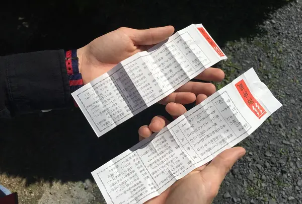 おみくじをひいたところ、、、