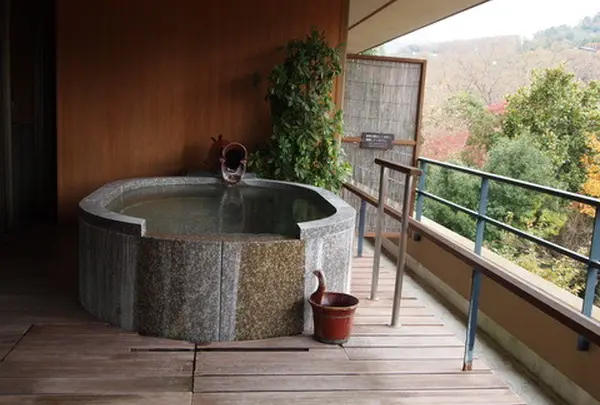 お部屋の露天風呂