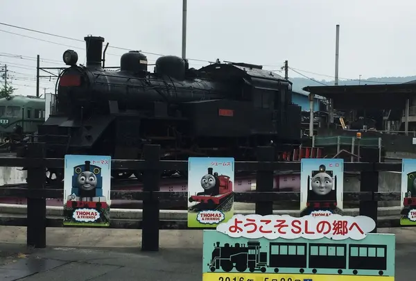 新金谷駅転車台など