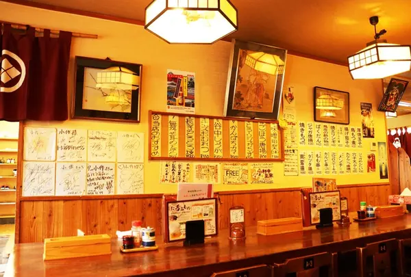 居心地のよい店内