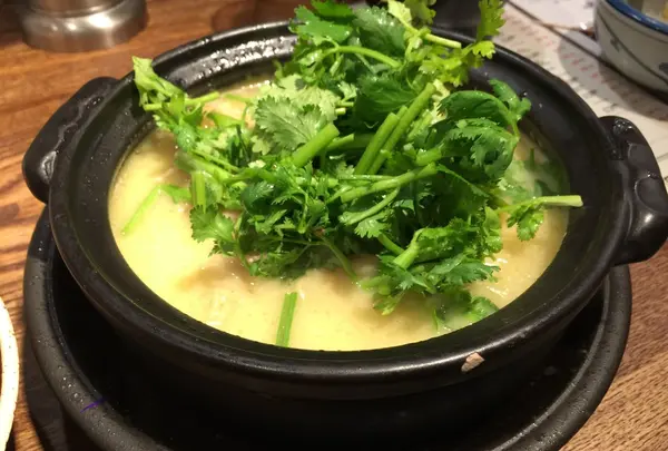 パクチー生姜鍋ラーメン