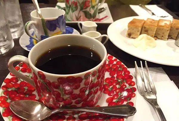可愛らしいコーヒーカップ