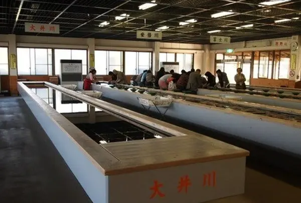 砂金採り体験