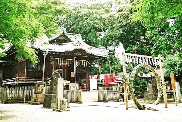 茅の輪くぐり