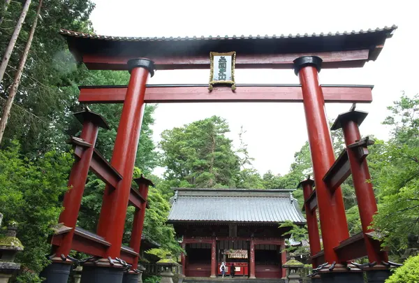 日本最大の木造鳥居