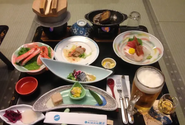 ホテル観洋の夕食