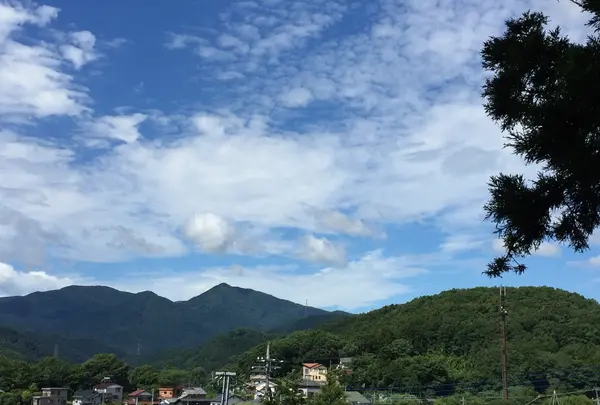 笠山と堂平山
