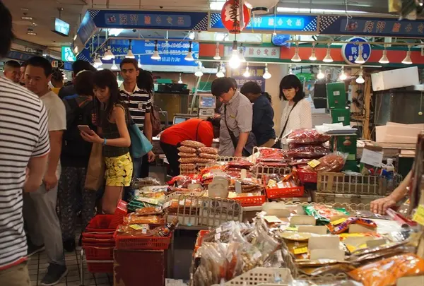 上野アメ横センタービル地下食品街の写真・動画_image_85668