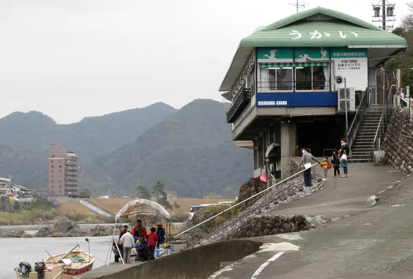 木曽川鵜飼乗り場