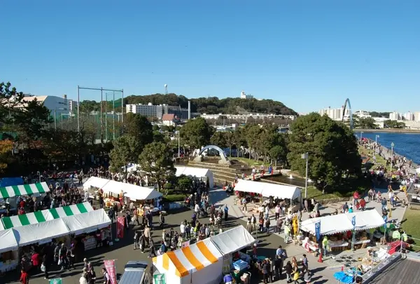 三笠公園を一望