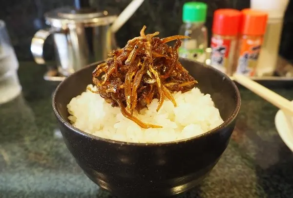 いかなごの釘煮ごはん