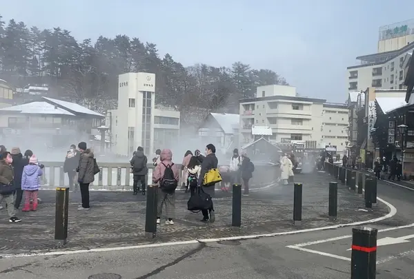 草津温泉 湯畑