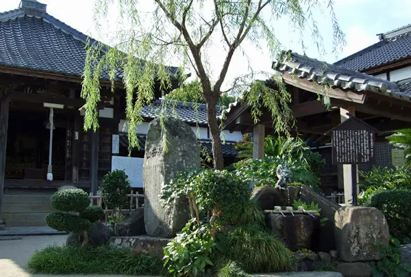 柳と井戸／湘江庵