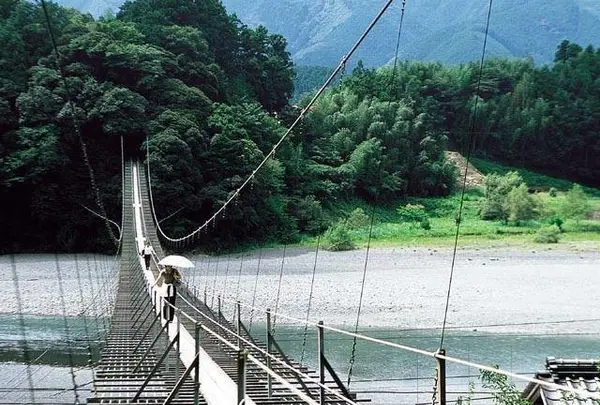塩郷の吊り橋