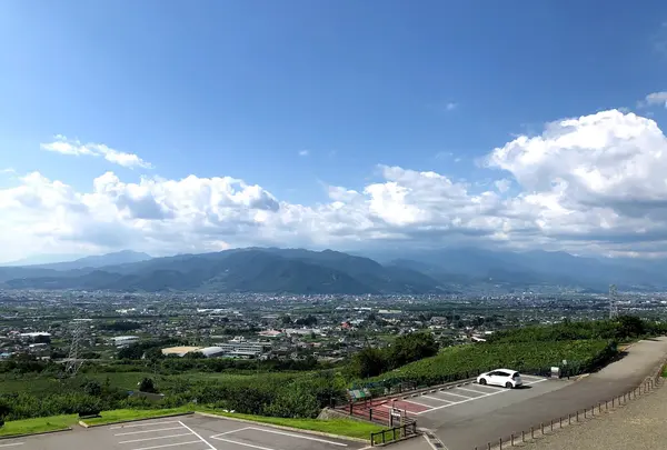 笛吹市八代ふるさと公園駐車場