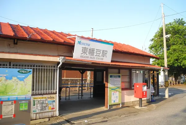 名鉄蒲郡線の駅は当然無人です