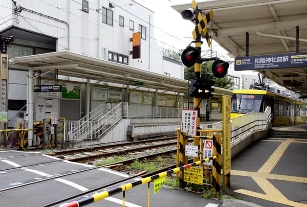 松陰神社前駅・東京急行電鉄／世田谷線