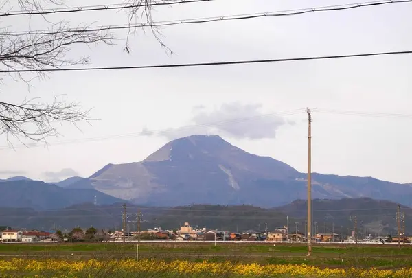 伊吹山が見える