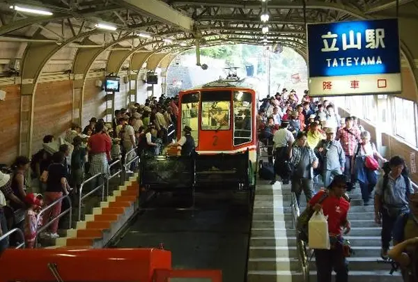 立山黒部アルペンルート立山ケーブルカー