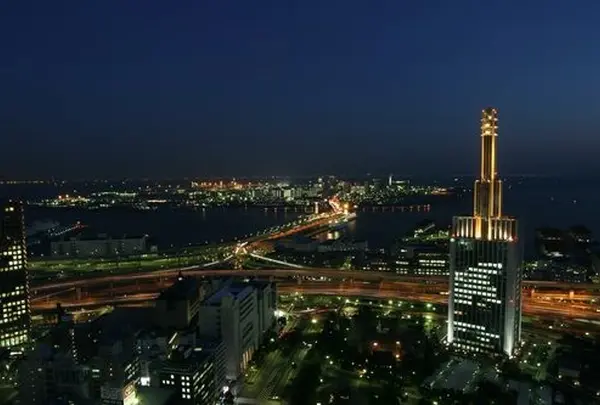 神戸市役所24階展望ロビー