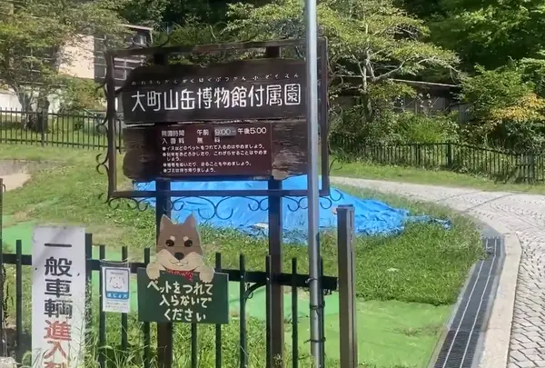 大町山岳博物館 付属園