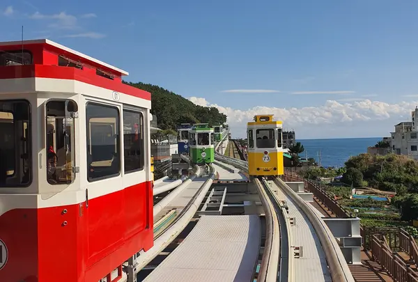 해운대블루라인파크 청사포정거장