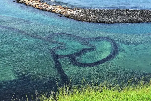 七美双心石滬