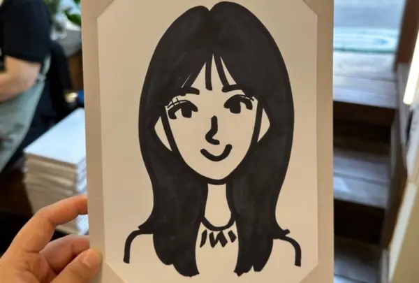 Acorn Caricature