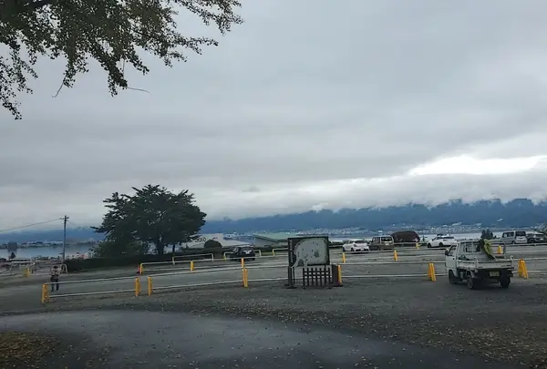 諏訪大社 下社秋宮 普通車駐車場