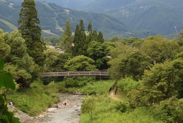 大出の吊り橋の写真・動画_image_1423698